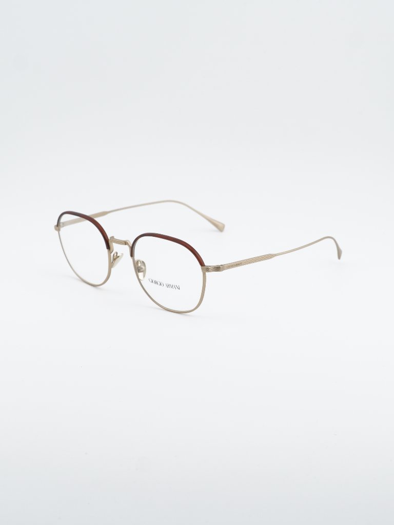 Exclusive Sale! Giorgio Armani Ar5103j 3002 Eyeglasses Havana / Gold 51mm Oval